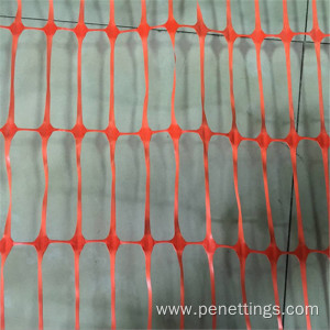 High Strength Orange Warning Plastic Mesh Fence